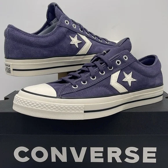 Converse Men’s Sneakers A11131C
STAR PLAYER 76 OX SHADOW PURPLE/EGRET/BLACK - Picture 2 of 16